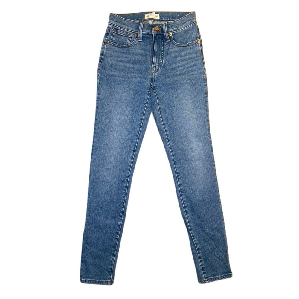 Madewell 9" Mid-Rise Skinny Jeans - Light Wash - Size 24